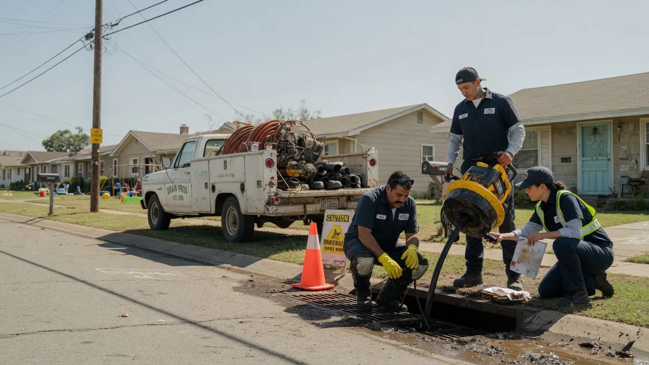 Drain Cleaning in Denison, TX near me
